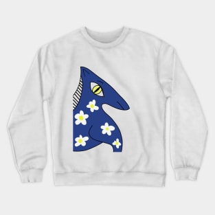 blue horse Crewneck Sweatshirt